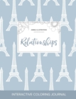 Image for Adult Coloring Journal : Relationships (Animal Illustrations, Eiffel Tower)