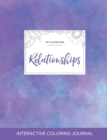 Image for Adult Coloring Journal : Relationships (Pet Illustrations, Purple Mist)