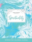 Image for Adult Coloring Journal : Spirituality (Animal Illustrations, Turquoise Marble)