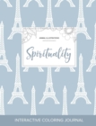 Image for Adult Coloring Journal : Spirituality (Animal Illustrations, Eiffel Tower)