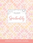 Image for Adult Coloring Journal : Spirituality (Floral Illustrations, Pastel Elegance)