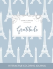 Image for Adult Coloring Journal : Gratitude (Butterfly Illustrations, Eiffel Tower)