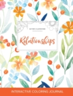 Image for Adult Coloring Journal : Relationships (Butterfly Illustrations, Springtime Floral)