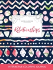 Image for Adult Coloring Journal : Relationships (Butterfly Illustrations, Tribal Floral)