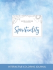 Image for Adult Coloring Journal : Spirituality (Butterfly Illustrations, Clear Skies)