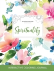 Image for Adult Coloring Journal : Spirituality (Nature Illustrations, Pastel Floral)