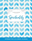 Image for Adult Coloring Journal : Spirituality (Mythical Illustrations, Watercolor Herringbone)