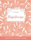 Image for Adult Coloring Journal : Perfectionism (Butterfly Illustrations, Peach Poppies)