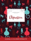 Image for Journal de Coloration Adulte : Depression (Illustrations de Papillons, Chats)