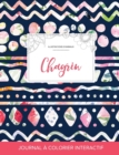 Image for Journal de Coloration Adulte : Chagrin (Illustrations D&#39;Animaux, Floral Tribal)