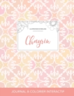 Image for Journal de Coloration Adulte : Chagrin (Illustrations de Papillons, Elegance Pastel)