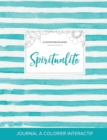 Image for Journal de Coloration Adulte : Spiritualite (Illustrations de Safari, Rayures Turquoise)