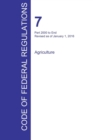 Image for CFR 7, Part 2000 to End, Agriculture, January 01, 2016 (Volume 15 of 15)