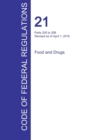 Image for CFR 21, Parts 200 to 299, Food and Drugs, April 01, 2016 (Volume 4 of 9)