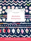 Image for Adult Coloring Journal : Alcoholics Anonymous (Butterfly Illustrations, Tribal Floral)