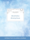 Image for Adult Coloring Journal : Alcoholics Anonymous (Floral Illustrations, Clear Skies)