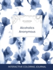 Image for Adult Coloring Journal : Alcoholics Anonymous (Pet Illustrations, Blue Orchid)