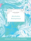 Image for Adult Coloring Journal : Alcoholics Anonymous (Sea Life Illustrations, Turquoise Marble)