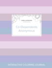 Image for Adult Coloring Journal : Co-Dependents Anonymous (Floral Illustrations, Pastel Stripes)
