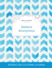 Image for Adult Coloring Journal : Debtors Anonymous (Animal Illustrations, Watercolor Herringbone)