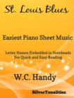 Image for St Louis Blues Easiest Piano Sheet Music