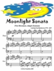 Image for Moonlight Sonata First Movement Adagio Sostenuto - Easy Piano Sheet Music Junior Edition