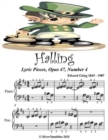 Image for Halling Lyric Pieces Opus 47 Number 4 - Beginner Tots Piano Sheet Music