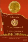Image for A synopsis of Bolshevik Congresses and Conferences 1903 -1952