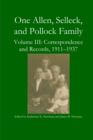 Image for One Allen, Selleck, and Pollock Family, Volume III