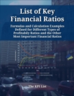 Image for List of Key Financial Ratios: Formulas and Calculation Examples Defined for Different Types of Profitability Ratios and the Other Most Important Financial Ratios