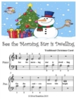 Image for See the Morning Star Is Dwelling - Beginner Tots Piano Sheet Music