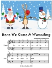 Image for Here We Come a Wassailing - Easy Piano Sheet Music Junior Edition
