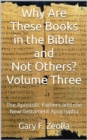 Image for Why Are These Books in the Bible and Not Others? - Volume Three the Apostolic Fathers and the New Testament Apocrypha