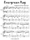Image for Evergreen Rag - Easiest Piano Sheet Music for Beginner Pianists