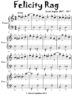Image for Felicity Rag - Easiest Piano Sheet Music for Beginner Pianists