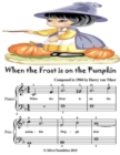Image for When the Frost Is On the Pumpkin - Easiest Piano Sheet Music Junior Edition