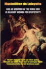 Image for And as Written in the Bible God is Against Women for Perpetuity