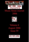 Image for Music Street Journal 2006 : Volume 4 - August 2006 - Issue 59 Hardcover Edition