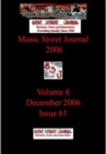 Image for Music Street Journal 2006 : Volume 6 - December 2006 - Issue 61 Hardcover Edition