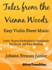 Image for Tales from the Vienna Woods - Easy Violin Sheet Music
