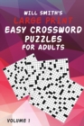 Image for Will Smith Large Print Easy Crossword Puzzles For Adults - Volume 1