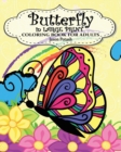 Image for Butterfly in Large Print Coloring Book for Adults