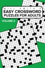Image for Easy Crossword Puzzles For Adults - Volume 3 : ( The Lite &amp; Unique Jumbo Crossword Puzzle Series )