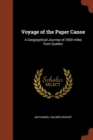 Image for Voyage of the Paper Canoe
