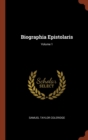 Image for Biographia Epistolaris; Volume 1