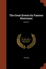 Image for The Great Events by Famous Historians; Volume V