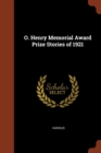 Image for O. Henry Memorial Award Prize Stories of 1921