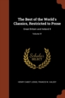 Image for The Best of the World&#39;s Classics, Restricted to Prose