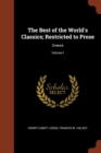 Image for The Best of the World&#39;s Classics; Restricted to Prose
