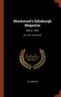 Image for Blackwood&#39;s Edinburgh Magazine : March, 1843; Volume 53; No. 329